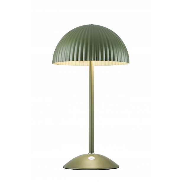 Zelená dekorativní stolní lampa do pracovny Zin 2xG9 Markslojd