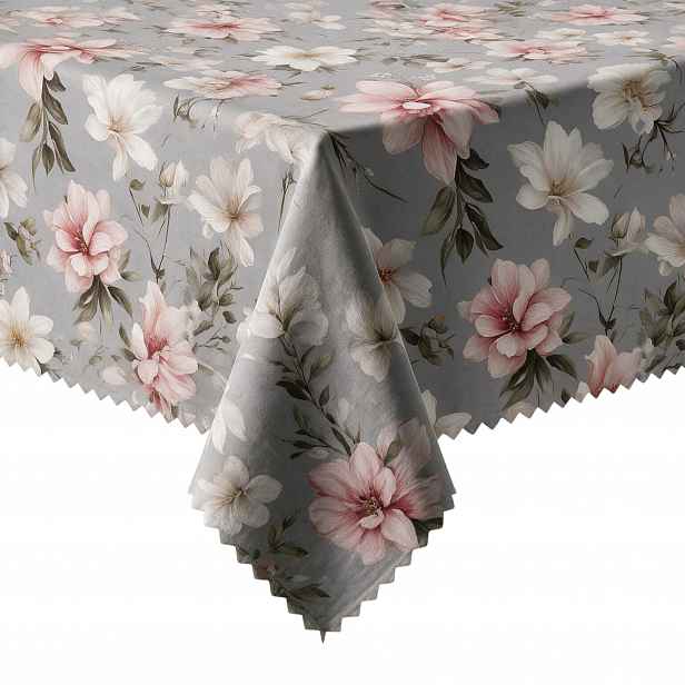 Skvrnitý Ubrus Na Stůl Dekorativní Mat Barevný S Květinami 350 x 150 cm