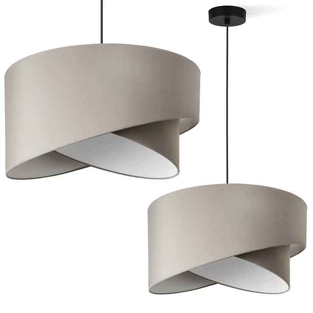 Závěsná Stropní Lustrová Lampa S Kašmírovým Stínidlem, Béžová Barva Do Ložnice