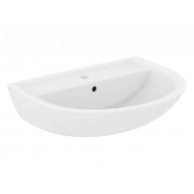 Ideal Standard Eurovit - Umyvadlo 65x50 cm, s přepadem, otvor pro baterii, bílá W332201