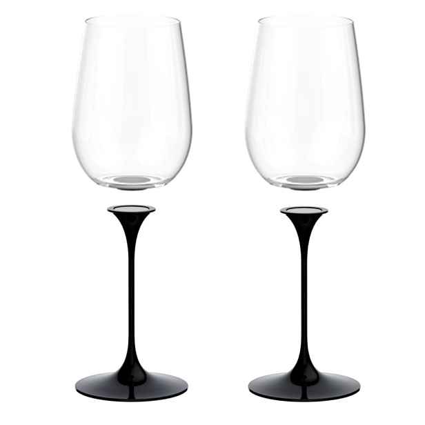 Sada 2 sklenic na víno CinqueTerre + 2 stopky, Trebonn SplitGlass Origini