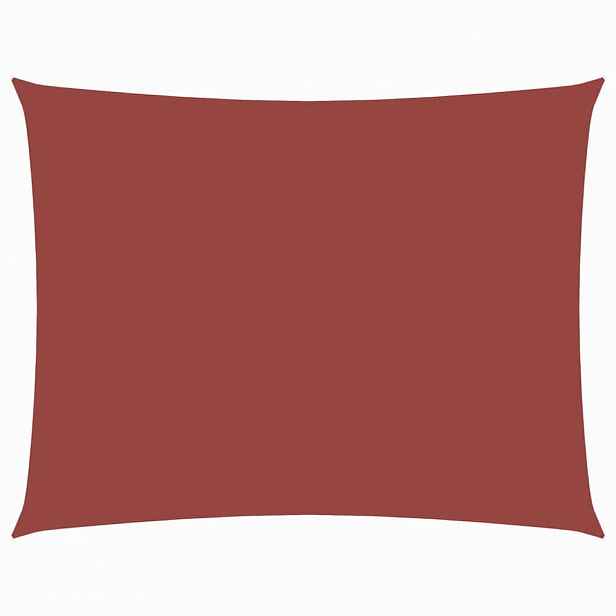 vidaXL Stínící plachta oxfordská látka obdélníková 2 x 3,5 m cihlová