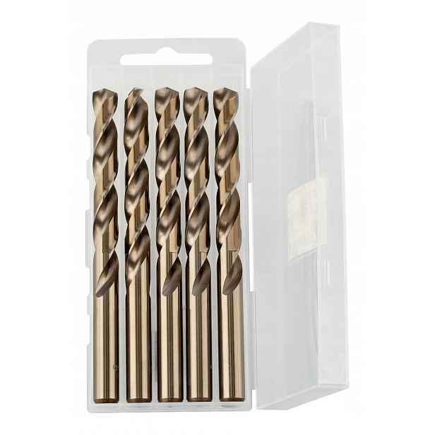Vrtáky do kovu Kobaltové 12 mm pro vrtání do oceli Vrták 5x Hss 5% M35