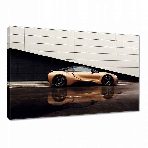 Obraz 120x80 Zlaté Bmw Auto