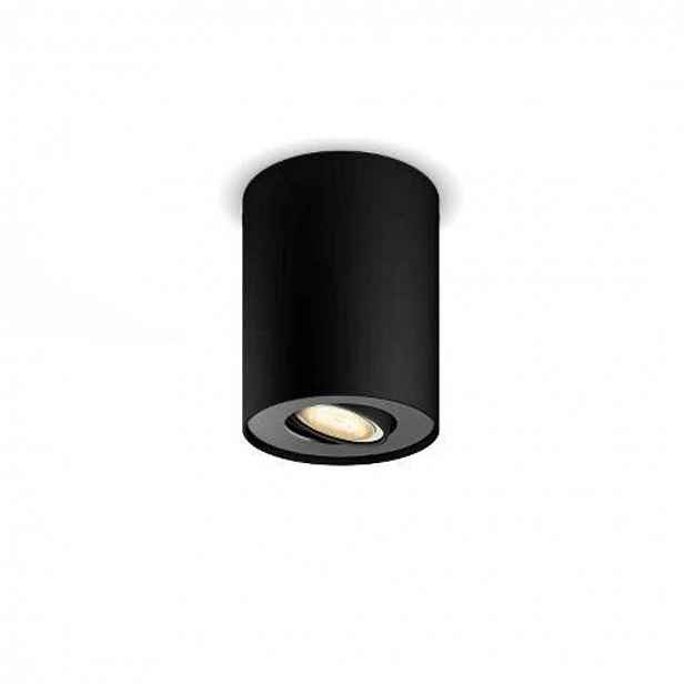Philips Hue Pillar - Chytré bodové LED svítidlo, s ovladačem, černá 929003811601