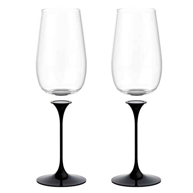Sada 2 sklenic na víno Trento + 2 stopky, Trebonn SplitGlass Origini