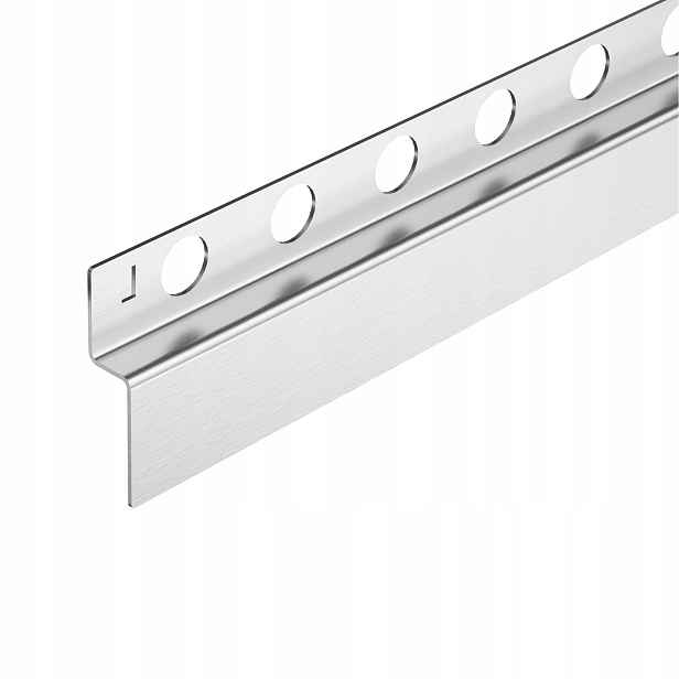 Stěnová Lišta 170 cm Levá Inox Balneo