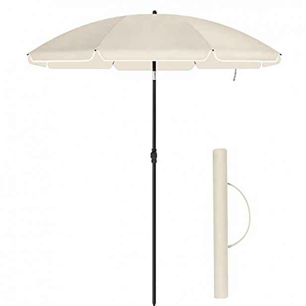 Zahradní naklápěcí slunečník SOMBRILLA 160 cm, béžový
