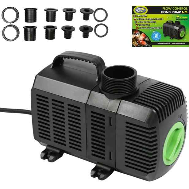 Aqua Nova Čerpadlo s regulací průtoku do očka fontána 63W NM-10000 L/h