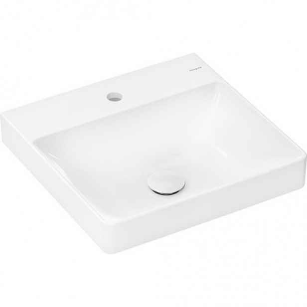 Hansgrohe Xelu Q umývátko 50x48 cm otvor pro baterii, bez přepadu 61014450