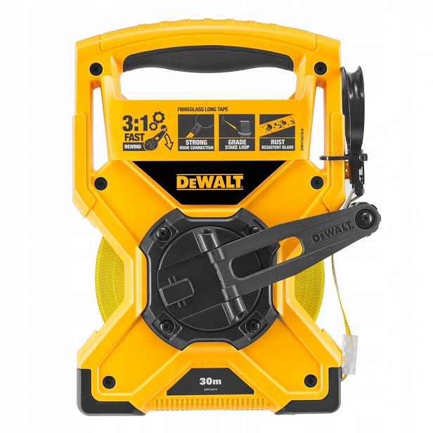 Svinovací metr dlouhý 30 m DeWALT DWHT34218-0