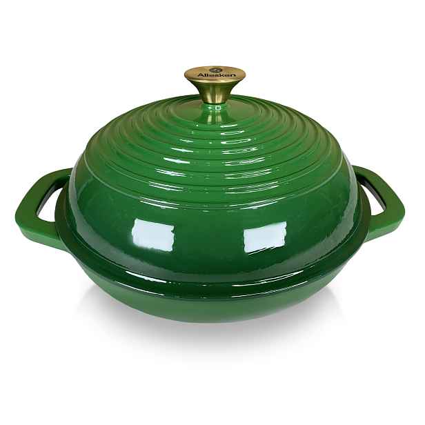 Verdeluxe Zapékací Mísa na pečení chleba 35,5x28x5,5 cm 2,3 l, vnitřní krémová barva