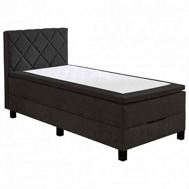 Boxxx POSTEL BOXSPRING, 120/200 cm, černá