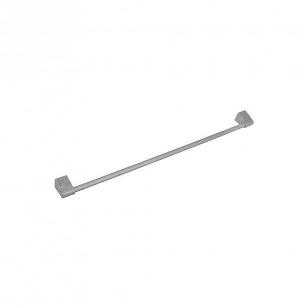 Nástěnná ocelová tyč Metaltex Frost City, délka 60 cm