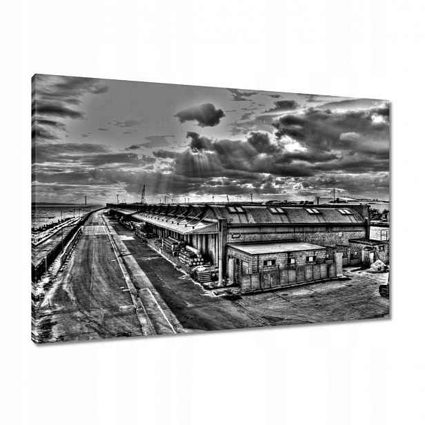 Obrazy 90x60 Port Foto černobílé
