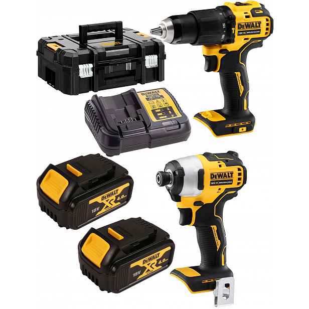 DeWalt DCK2062M2T příklepový šroubovák DCD709 šroubovák DCF809 190Nm 2x4Ah