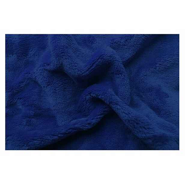 Svitap Prostěradlo mikroflanel tmavě modrá 180x200x20 cm