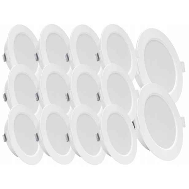 14x Led zapuštěné stropní svítidlo Slim Nw 4000K Plochý podomítkový panel