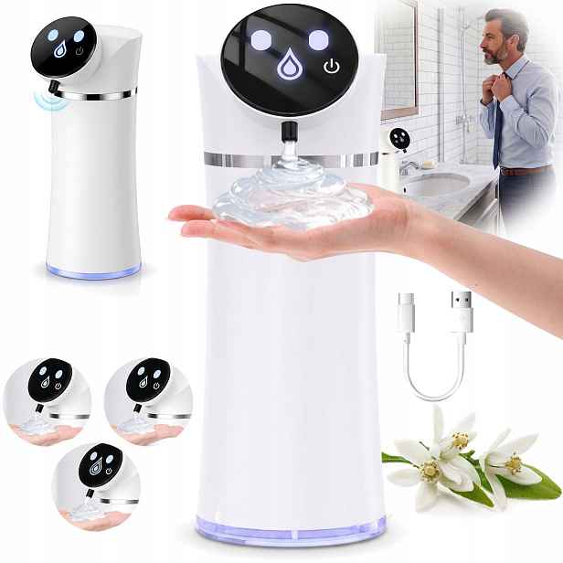 Automatický Bezdotykový Dávkovač Mýdla Gelového Šamponu 420 ML Dávkovač