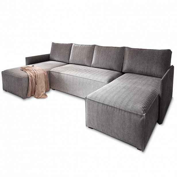 MASSENO ROHOVÁ SEDAČKA TRES šedá