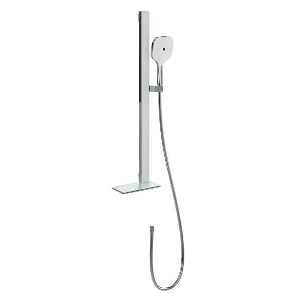 Villeroy & Boch Infinity Showers - Set sprchové hlavice, tyče a hadice, 3 proudy, chrom TVS11000200061