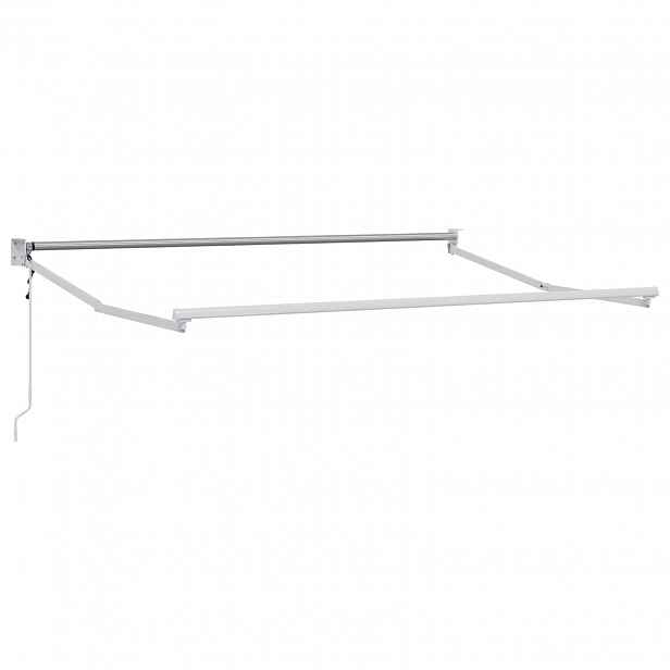 vidaXL Electric Awning Frame 3,5 x 2 m Bílá