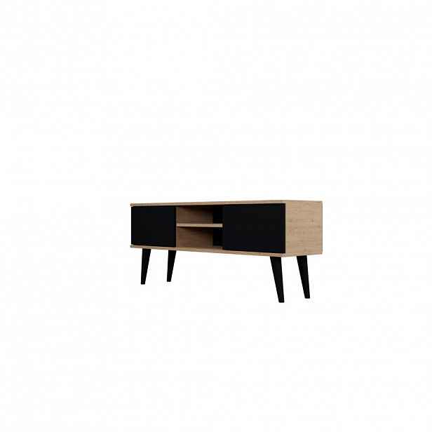 RAUMHIRSCH FURNITURE LOWBOARD Toronto Aristan, černá 35/55,2/120 cm