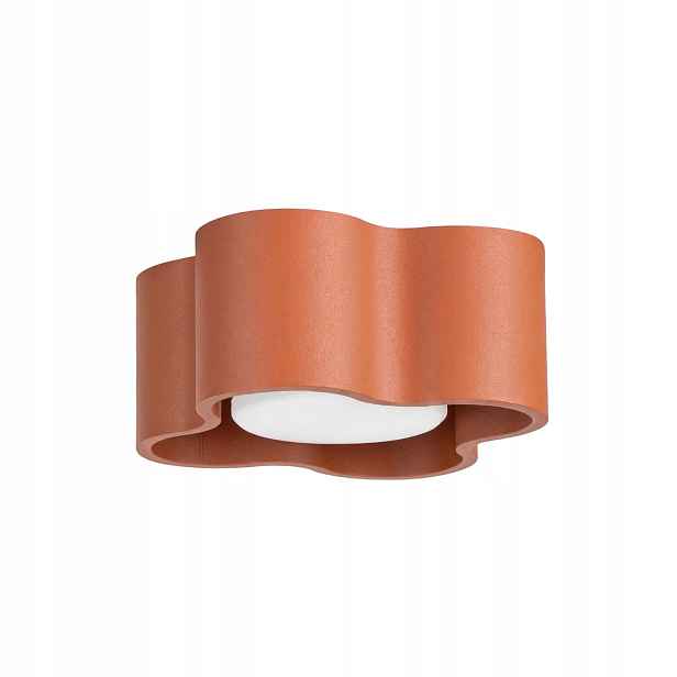 Sollux Lighting stropní spot Ovio obláček okrová červená 1xGX53 10W