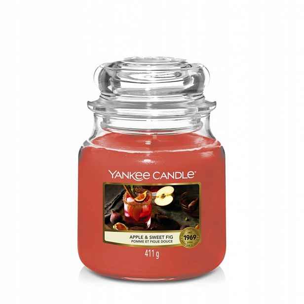 Yankee Candle Apple & Sweet Fig Sklenička Střední 4