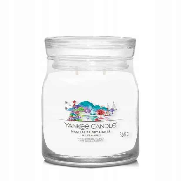 Yankee Candle Signature střední svíčka Magical Bright Lights