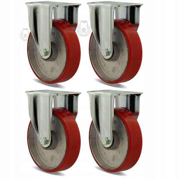4x3HZPU125K2 Kolo fi125 vozík regál komplet 4ks