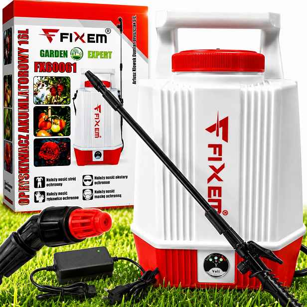 Akumulátorový postřikovač 5L 12V Fixem FX60061 s teleskopickou lankou