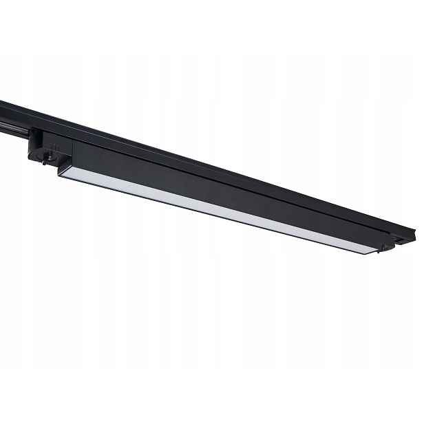 Lineární Led kolejnicová lampa 30W 60 cm 2400 lm 4000K černá 1-fázová stropní