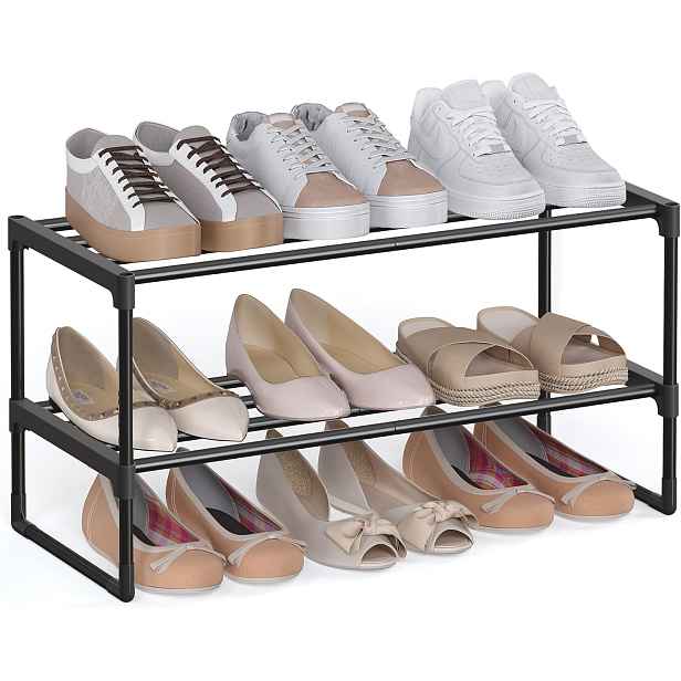 SONGMICS Botník Clarna 68 cm černý
