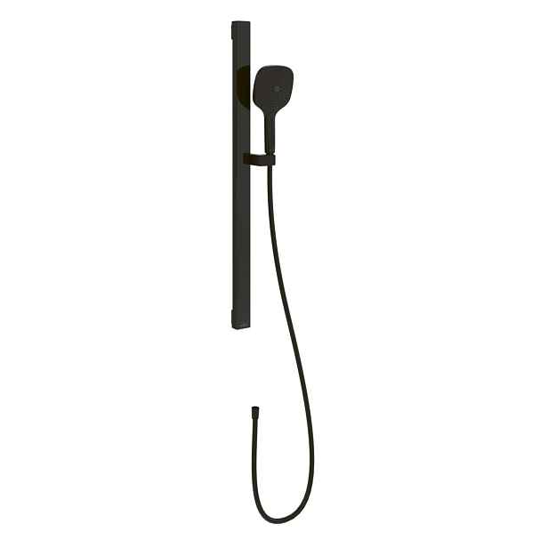 Villeroy & Boch Infinity Showers - Set sprchové hlavice, tyče a hadice, 3 proudy, matná černá TVS110003000K5