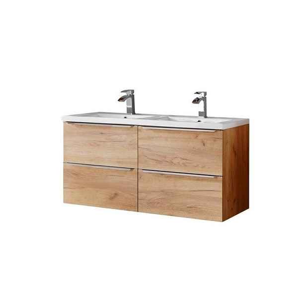 ArtCom Koupelnová skříňka s umyvadlem CAPRI Oak U120/1 | 120 cm