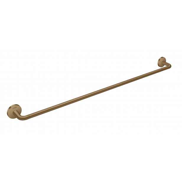 Axor Universal Circular - Držák ručníku, délka 80 cm, kartáčovaný bronz 42880140