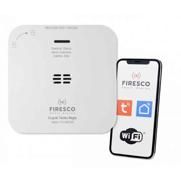 Detektor oxidu uhelnatého s funkcí komunikace FCO-850 Wf