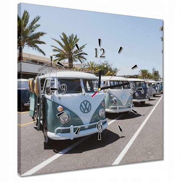 Hodiny 40x40 Volkswagen Transporter Vw