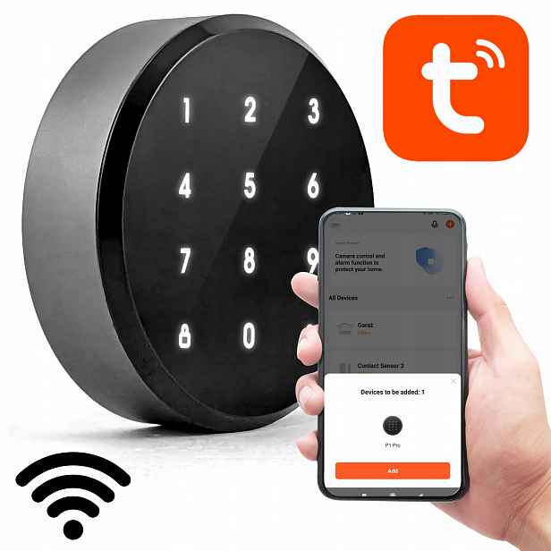 Klávesnice Kód Pinpad Pro Zámek Inteligentní Dům Wifi Tuya Zigbee Bluetooth