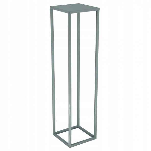 SIMPLE-16 Držák Na Květináč 100 cm kovový, stříbrný, 1-úrovňový