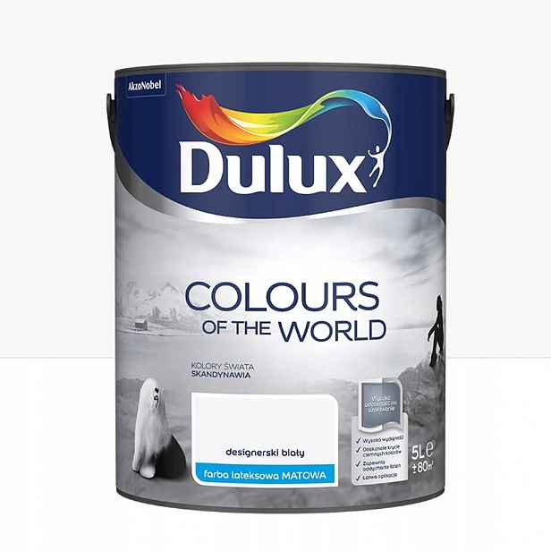 Dulux Designové Barvy Světa, Bílá 5 L
