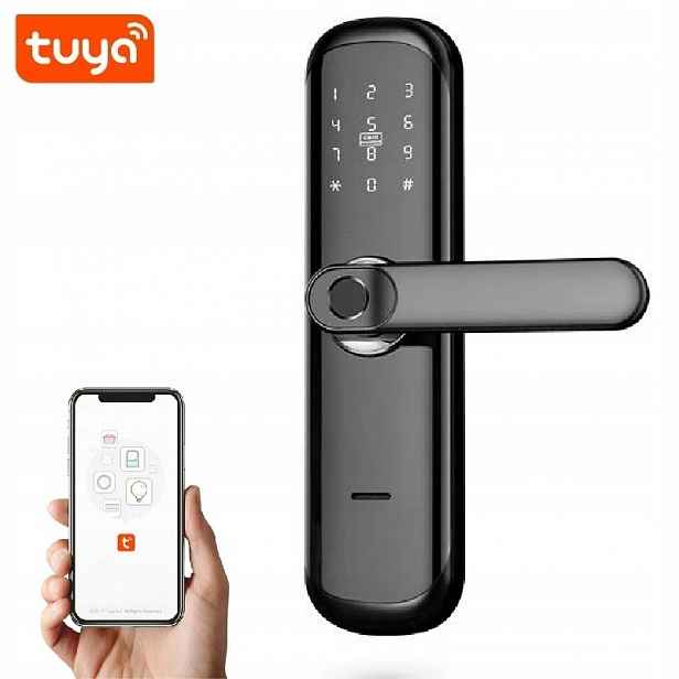 Klika Na Kód Tuya Zámek Na Dveře Rfid WiFi