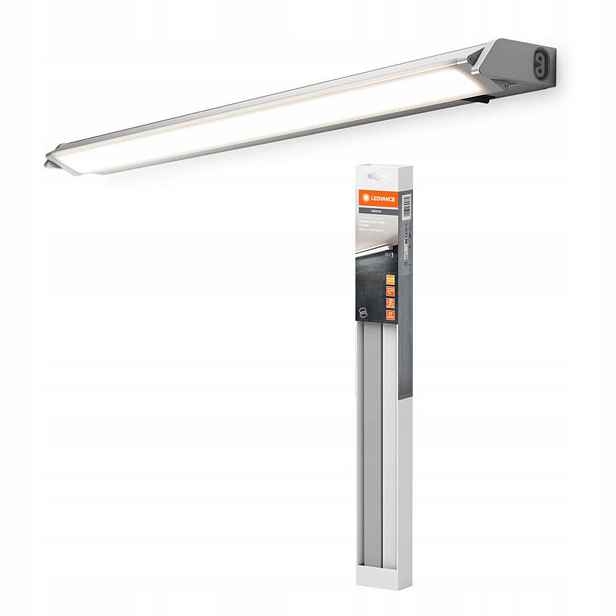 Lampa Lineární osvětlovací lišta 10W 620lm 3000K Stříbrná Lineární