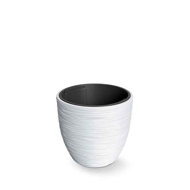 Prosperplast Květináč s vkladem FURU bílý, varianta 29,8 cm