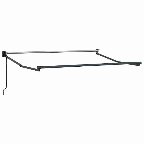vidaXL Electric Awning Frame 3,5 x 2 m Antracitová