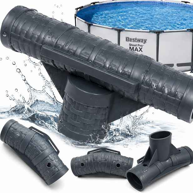 Bestway Steel Pro Max Spojka T-rozdělovač Do Bazénu 457x122 cm Bestway