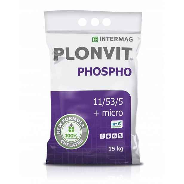 Plonvit Phospho 15 kg Npk hnojivo Intermag listové
