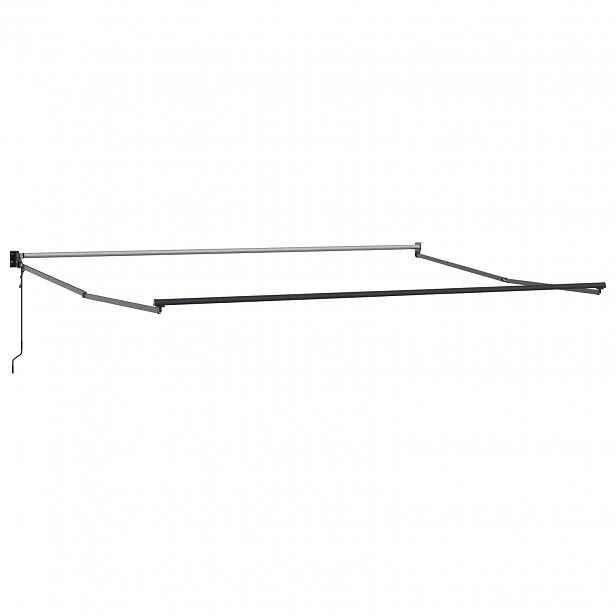 vidaXL Electric Awning Frame 4 x 2 m Antracitová