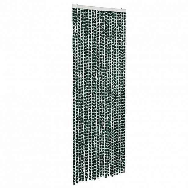 vidaXL Závěs proti hmyzu zelený a bílý 90 x 200 cm žinylka